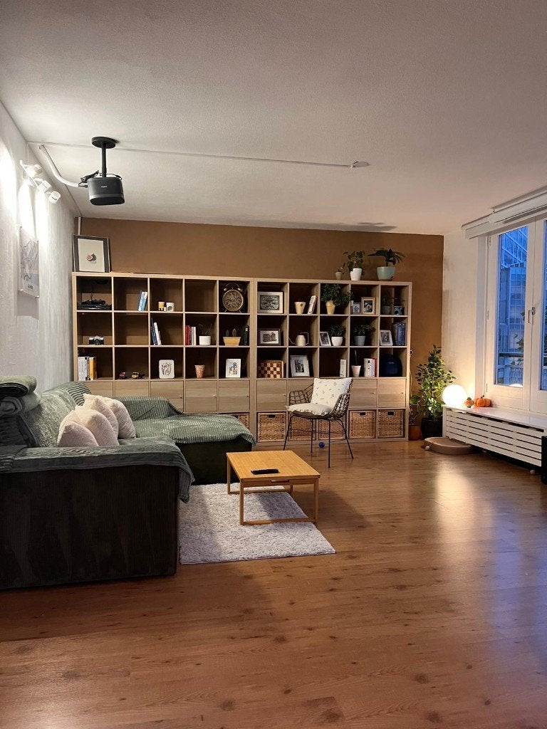 IKEA KALLAX 5x5 kast wit eiken – 2 stuks + 10 deurtjes, Ophalen, Met deur(en), 150 tot 200 cm, Eikenhout