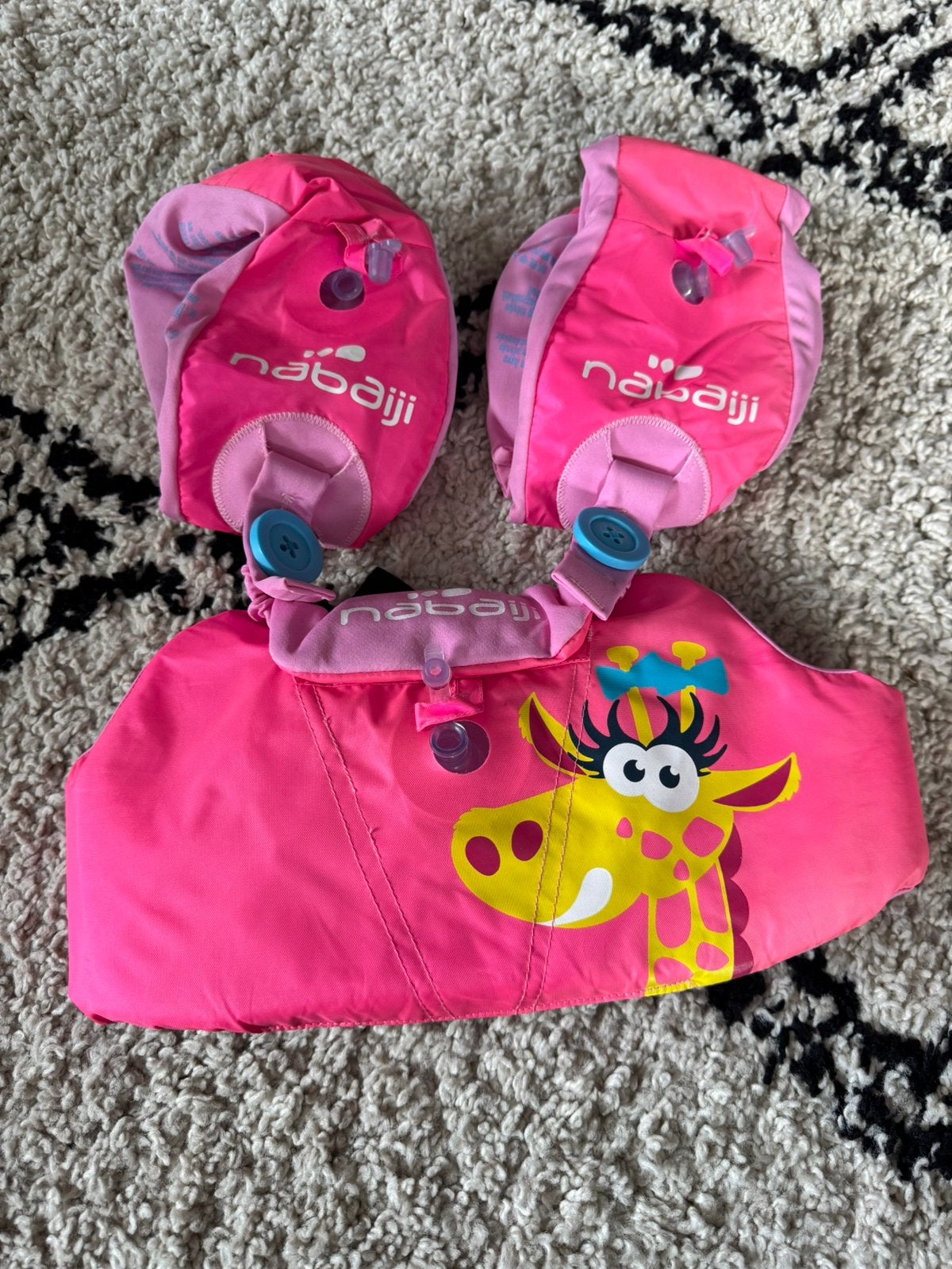 Nabaiji drijf set roze, Ophalen, Gebruikt