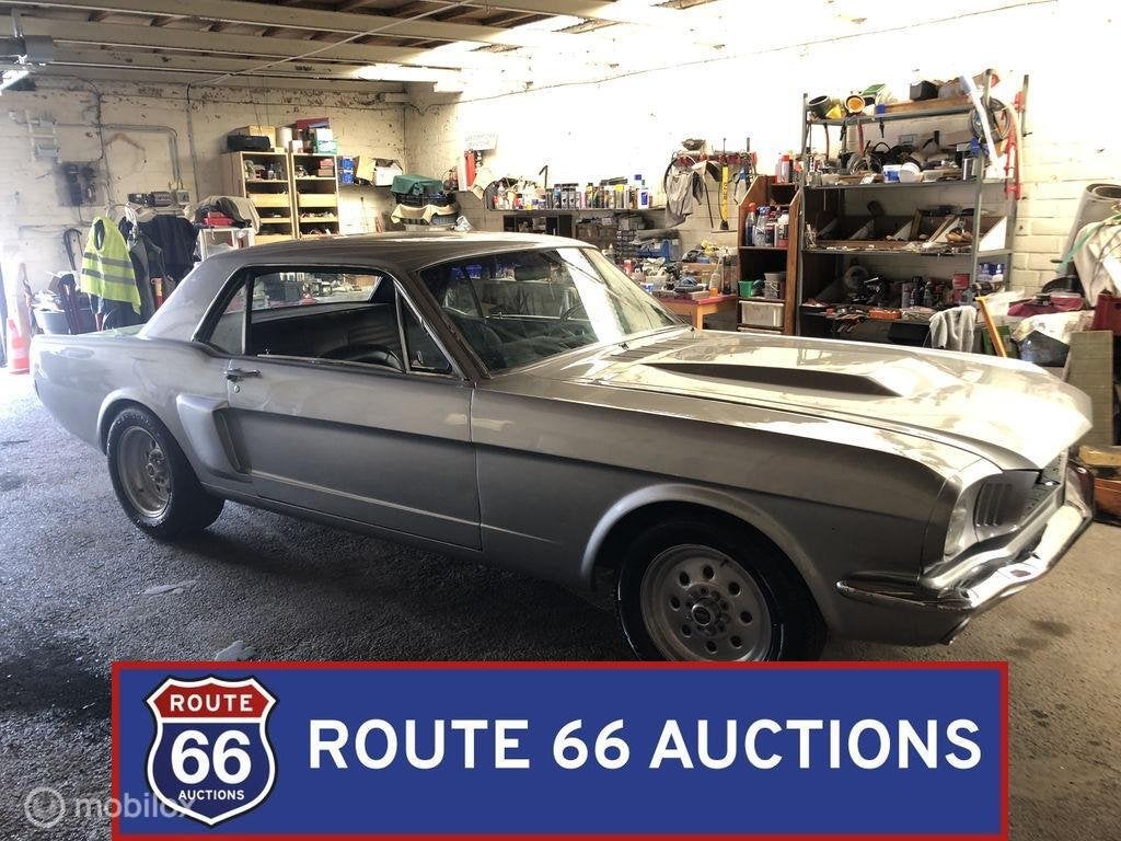 Ford Mustang | 1966 | Route 66 Auctions, Overige carrosserieën, Zwart, Bedrijf, Handgeschakeld