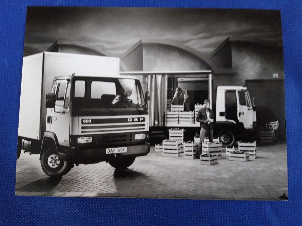 persfoto DAF 600 vrachtwagens, Ophalen of Verzenden, Zo goed als nieuw, Auto's