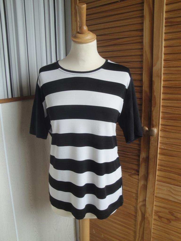 Zwart/wit shirt WEILL maat 44 (z.g.a.n.), Zwart, Maat 42/44 (L), Weill, Ophalen of Verzenden