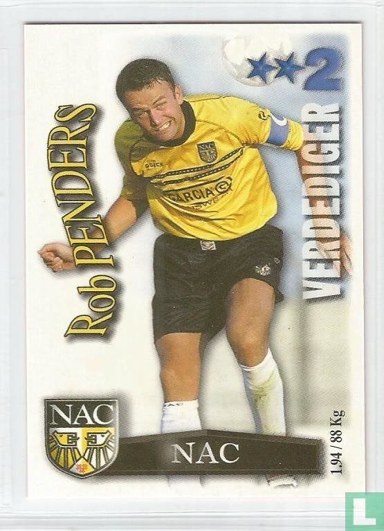 All Stars 2003 NAC - Rob Penders, Ophalen of Verzenden, Nieuw, NAC Breda, Spelerskaart