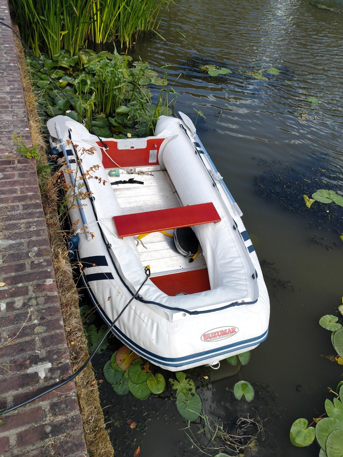 rubber boot 290 suzumar lekt !  bootje rubberboot schade, Watersport en Boten, Ophalen, Gebruikt, Overig typen, 3 m