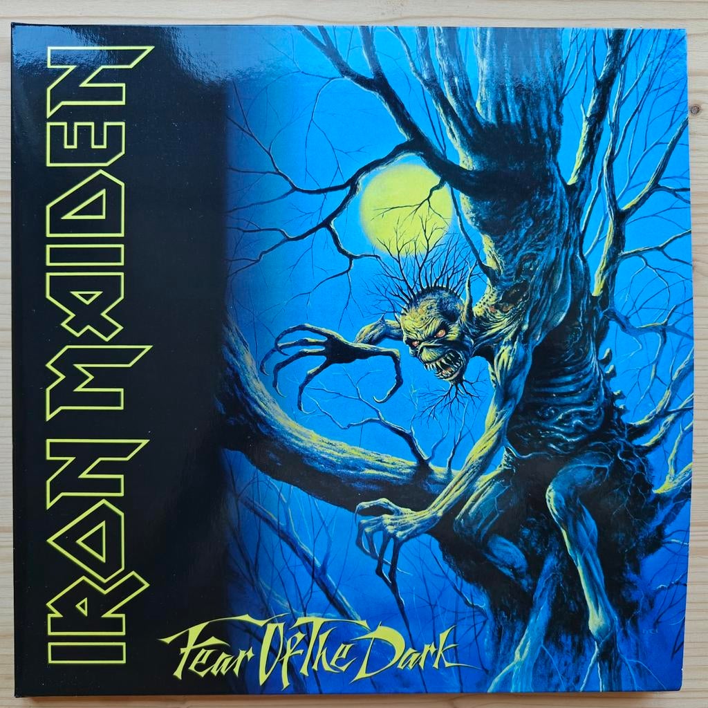 LP · Iron Maiden — Fear of the Dark, Inclusief binnenhoes, Overige genres, 1980 - 1989, Ophalen of Verzenden