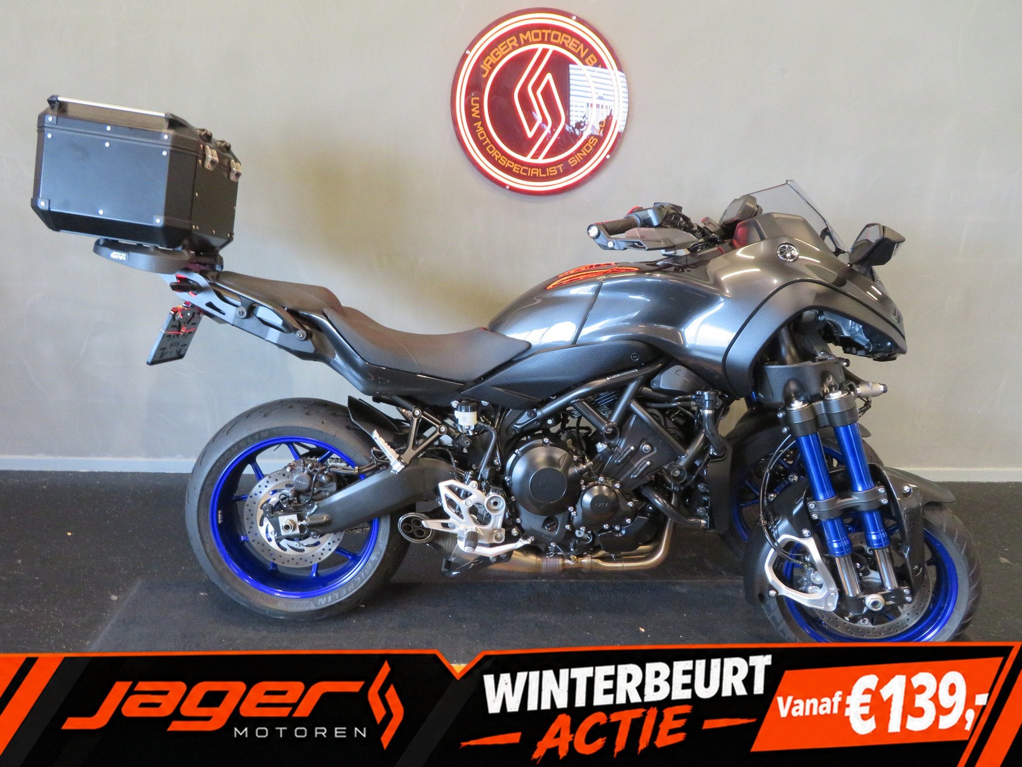 Yamaha NIKEN GT NIEUWSTAAT! BTW EN HIST. (bj 2018), Toermotor, Gebruikt, Bedrijf