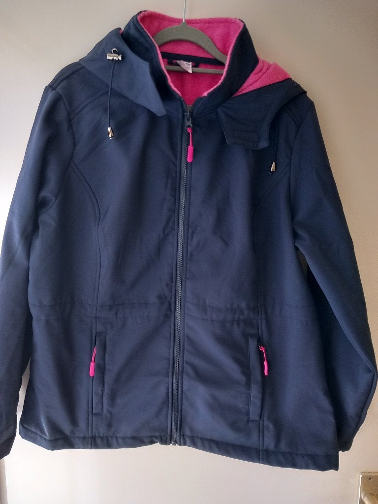Jack - soft shell - maat 44 - marineblauw, Ophalen, Blauw, Nieuw, Maat 42/44 (L)