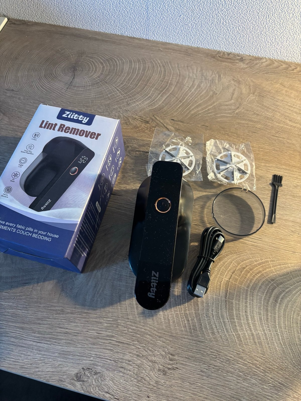 Ziiitty Lint Remover - Pluizenverwijderaar, Verzenden, Zo goed als nieuw