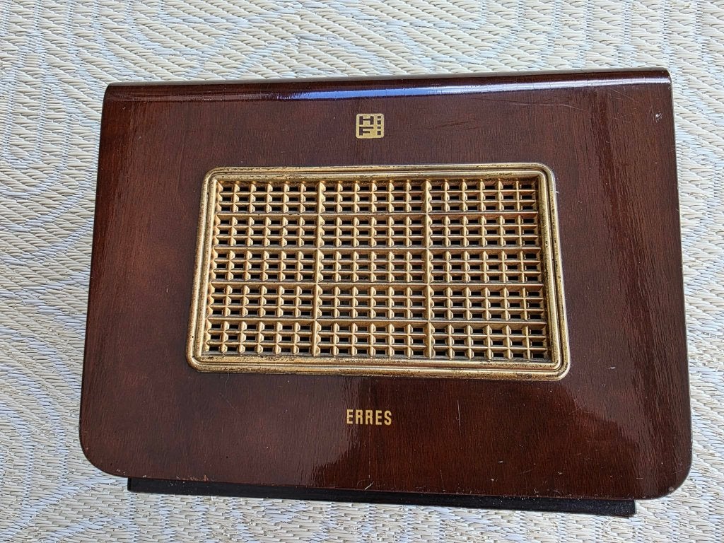 Mooie Erres bijzet luidspreker,jr'50-'60,hoogglans,speaker., Ophalen of Verzenden