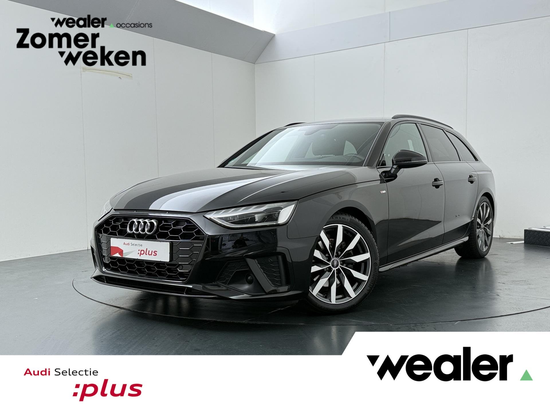 Audi A4 Avant 35 TFSI S edition Competition | 150 PK | Trekh, Auto's, Gebruikt, 4 cilinders, Zwart, Origineel Nederlands