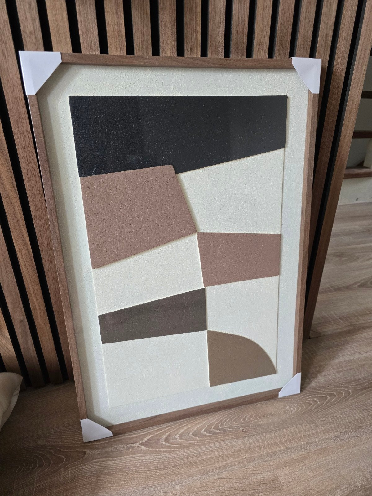 grote fotolijst, Ophalen, Ingelijst werk, Hangend, Hout