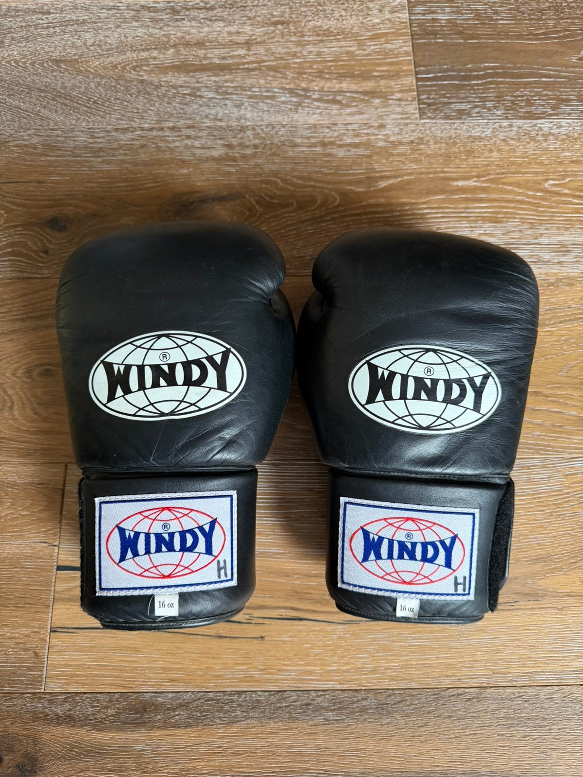 Windy Classic Leather bokshandschoenen, Ophalen, Zo goed als nieuw, Bokshandschoenen