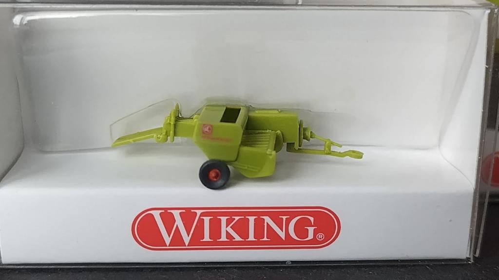 Claas Agrarische werktuigen balen pers 1:160 N Wiking Pol, Verzenden, Tractor of Landbouw, Wiking@wiking.de, Unter den Eichen 8 Berlin Germany