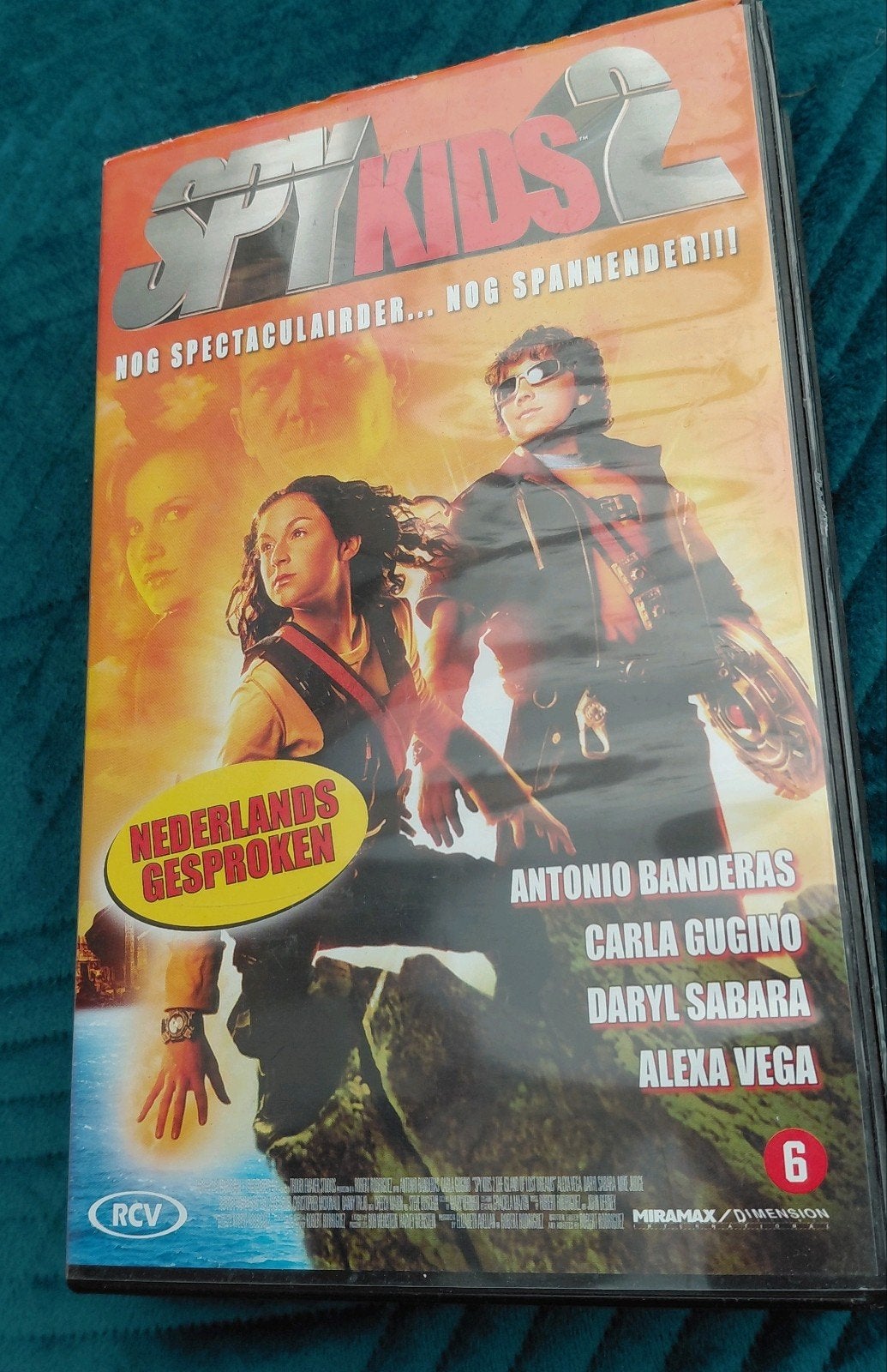 Spy Kids 2: Het Eiland der Verloren Dromen VHS, Gebruikt, Vanaf 6 jaar, Actie en Avontuur, VHS