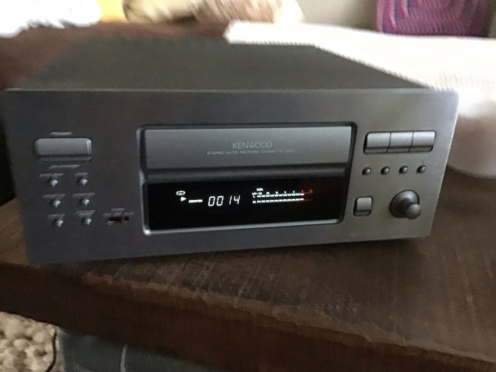 Kenwood Cassettedeck - Goed spelend Midiformaat, Audio, Tv en Foto, Ophalen of Verzenden, Enkel, Kenwood, Tiptoetsen