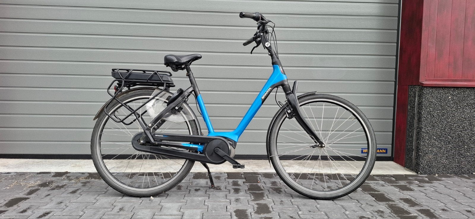 Sparta M8B elektrische damesfiets Grote 500Wh Accu!, 24 inch of meer, Gebruikt, Staal, Ophalen