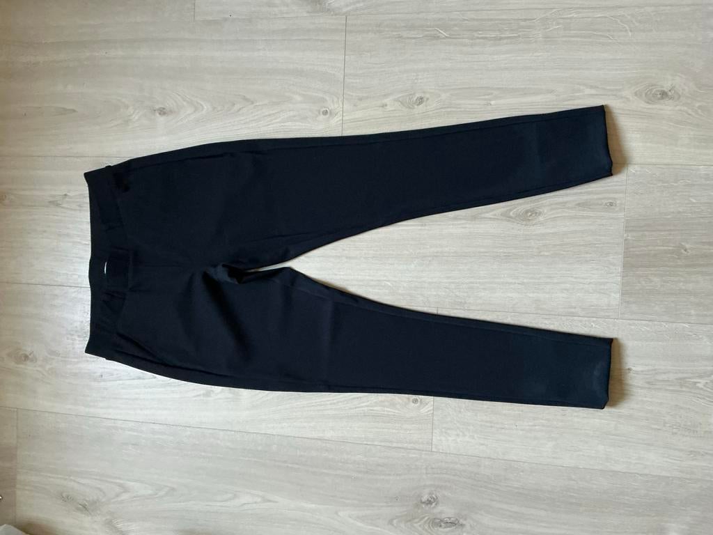 Studio Anneloes bonded trouser zwart, Kleding | Dames, Zwart, Ophalen of Verzenden, Zo goed als nieuw, Maat 34 (XS) of kleiner
