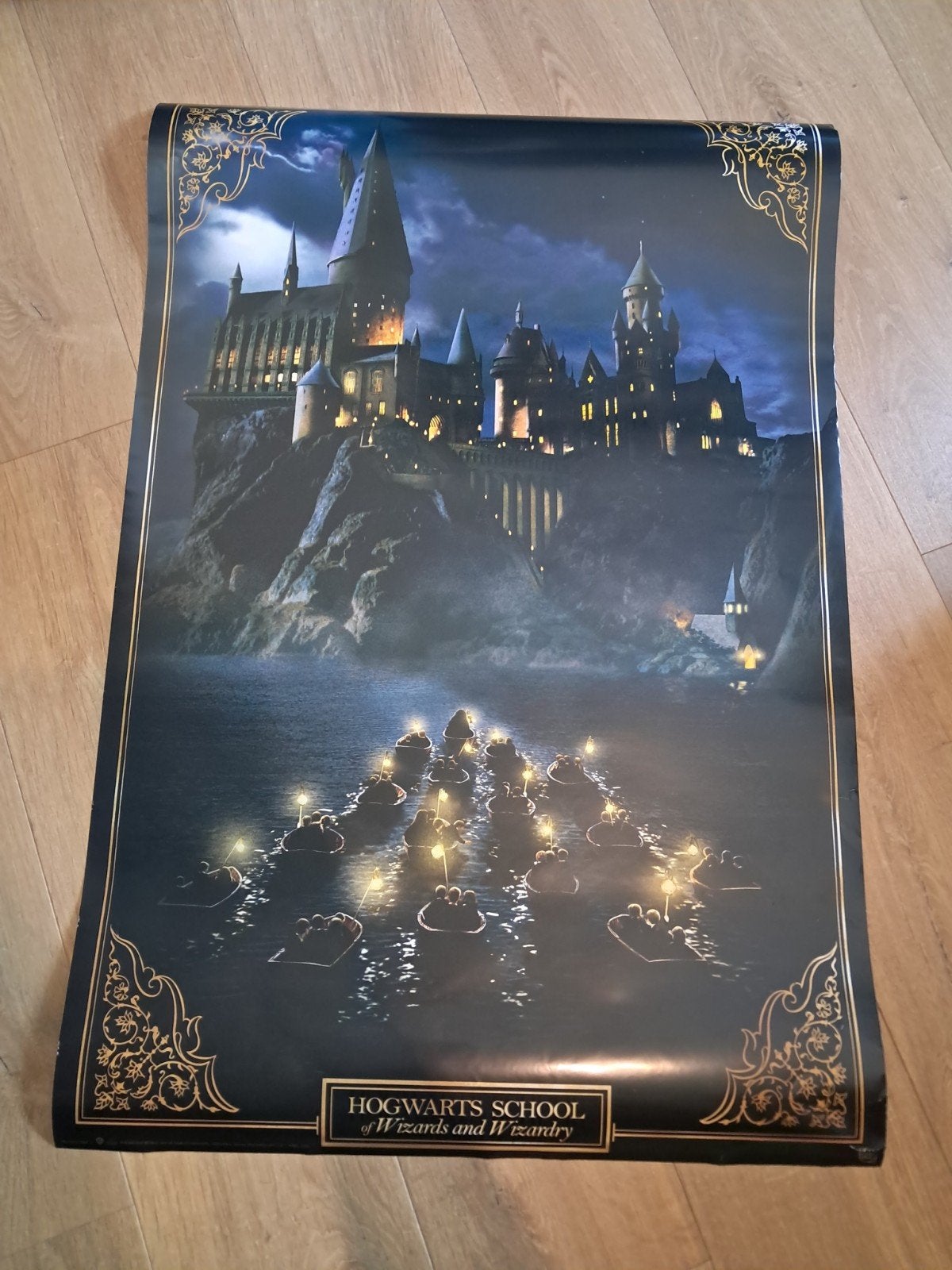 Harry Potter Zweinstein Kasteel Poster, Ophalen, A1 t/m A3, Film en Tv, Rechthoekig Staand