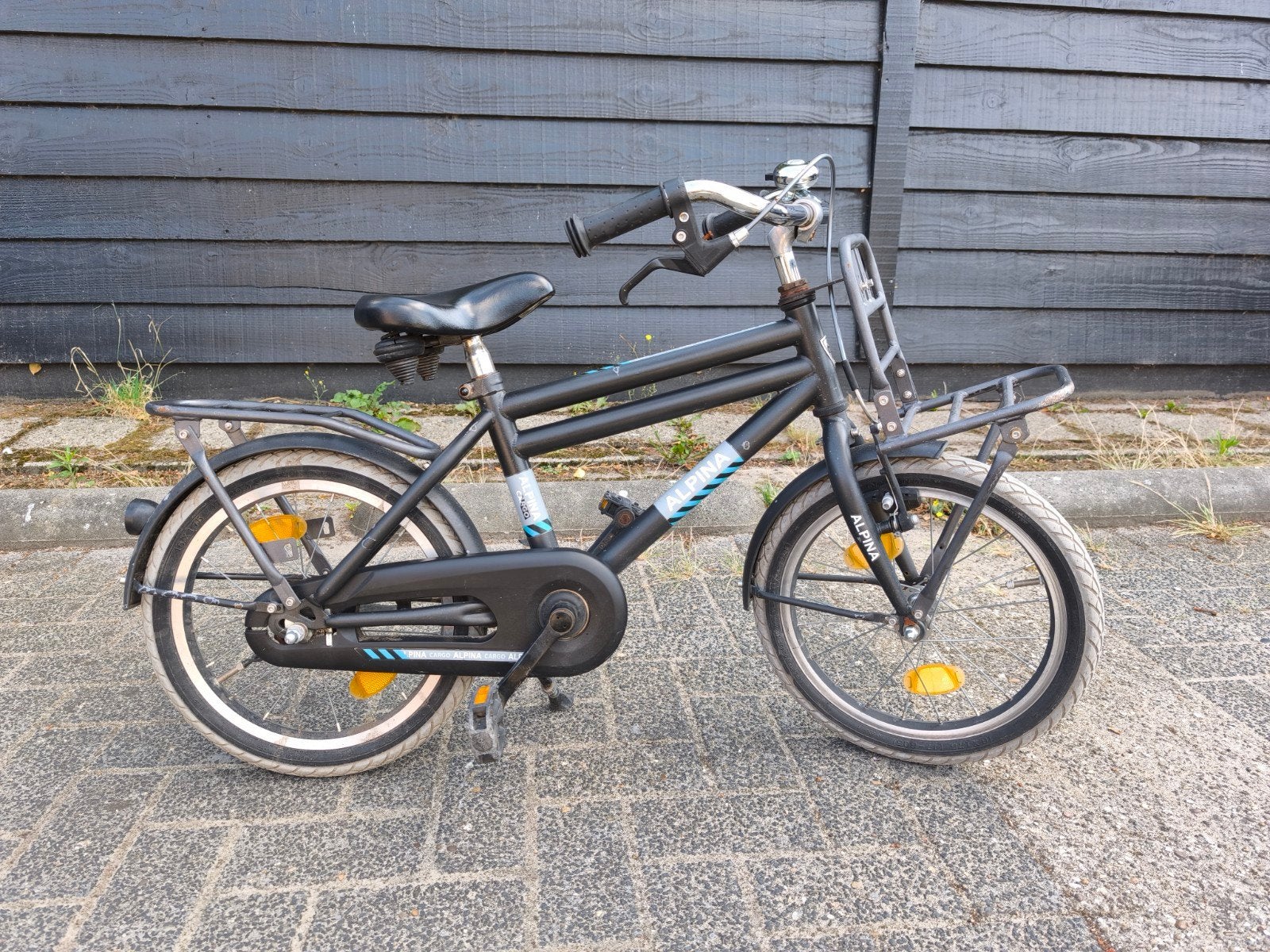 Te koop Alpina transportfiets 16 inch, Ophalen, Terugtraprem, Gebruikt, Alpina