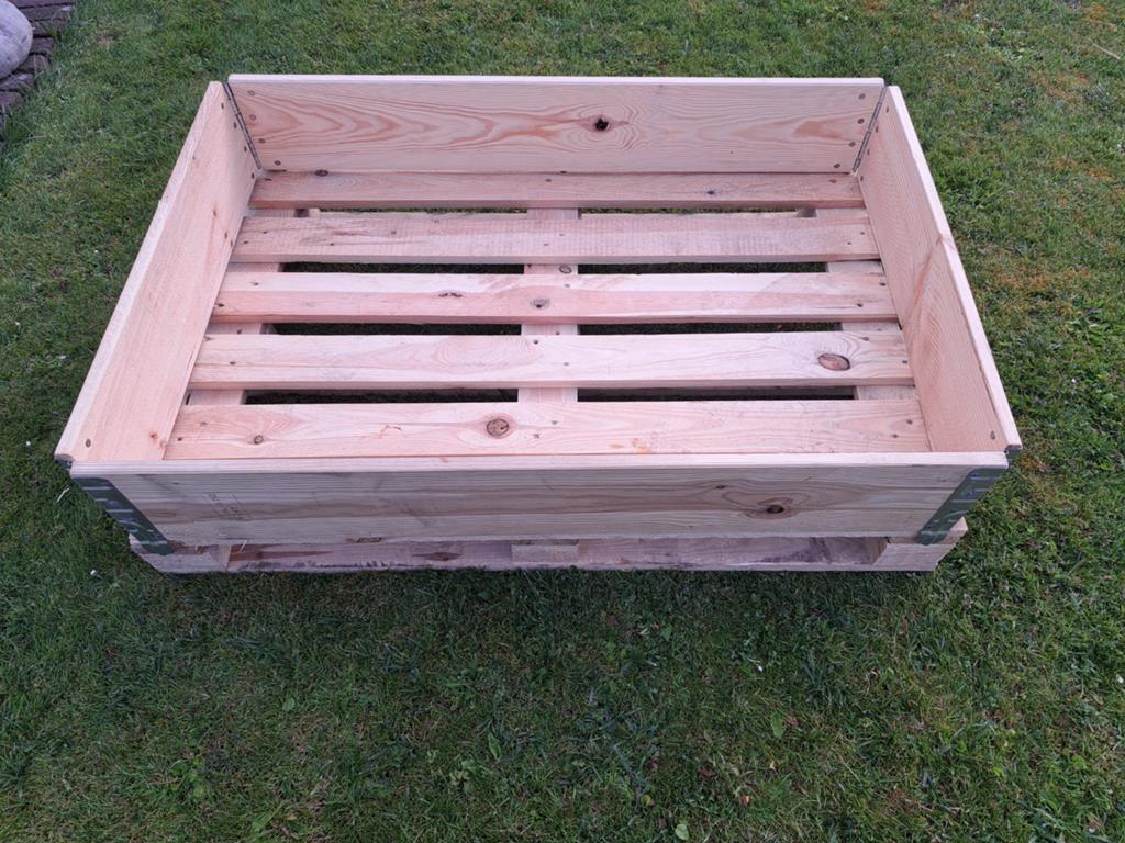 Houten moestuinbak / kweekbak / palletrand - meerdere opties, Tuin en Terras, Bloembakken en Plantenbakken, Ophalen, Minder dan 30 cm