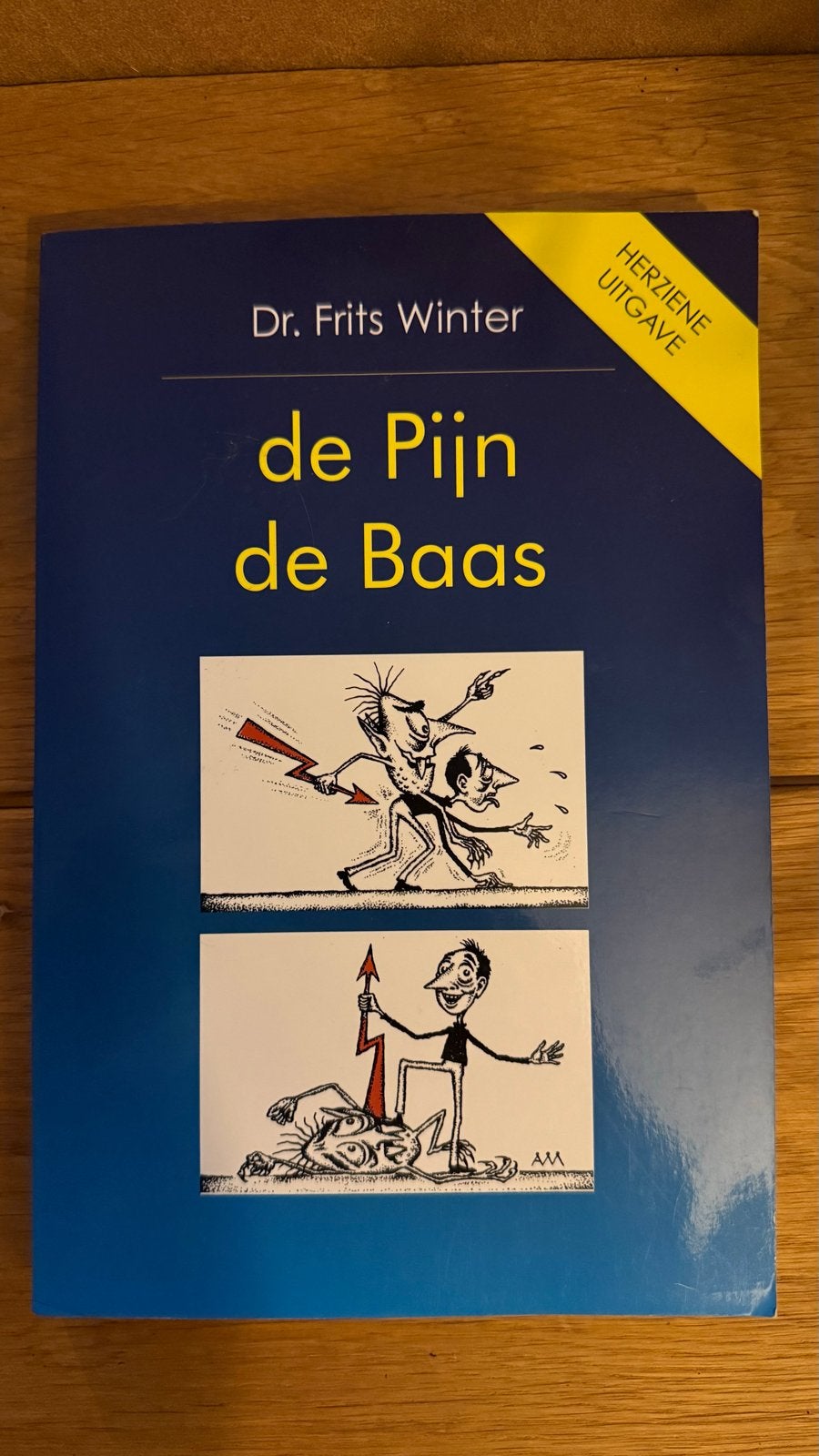 De Pijn de Baas - Dr. Frits Winter (Herziene Uitgave), Ophalen of Verzenden, Zo goed als nieuw, Gezondheid en Conditie
