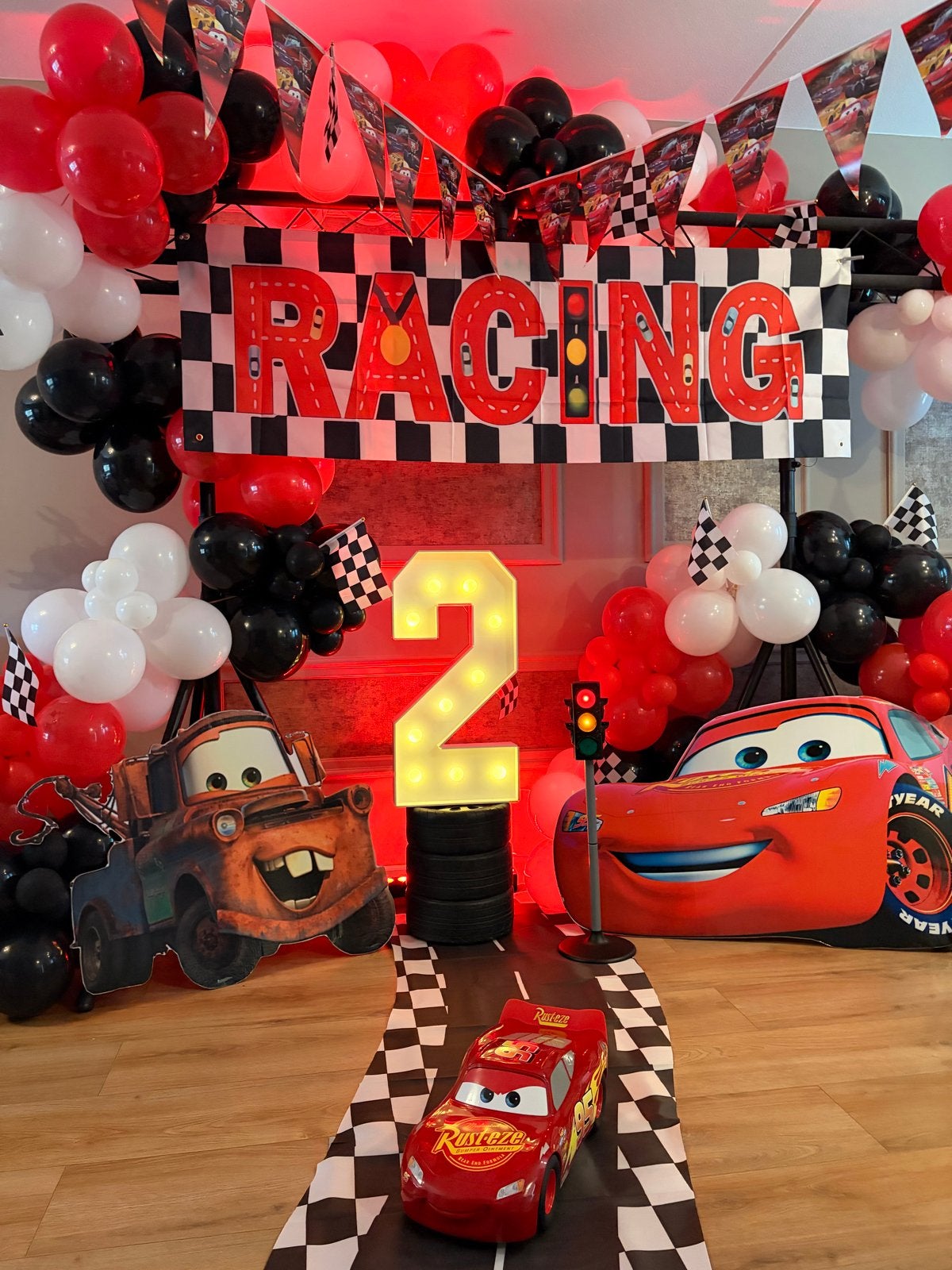Cars Uitgesneden Decoratie voor Feestjes, Ophalen, Gebruikt