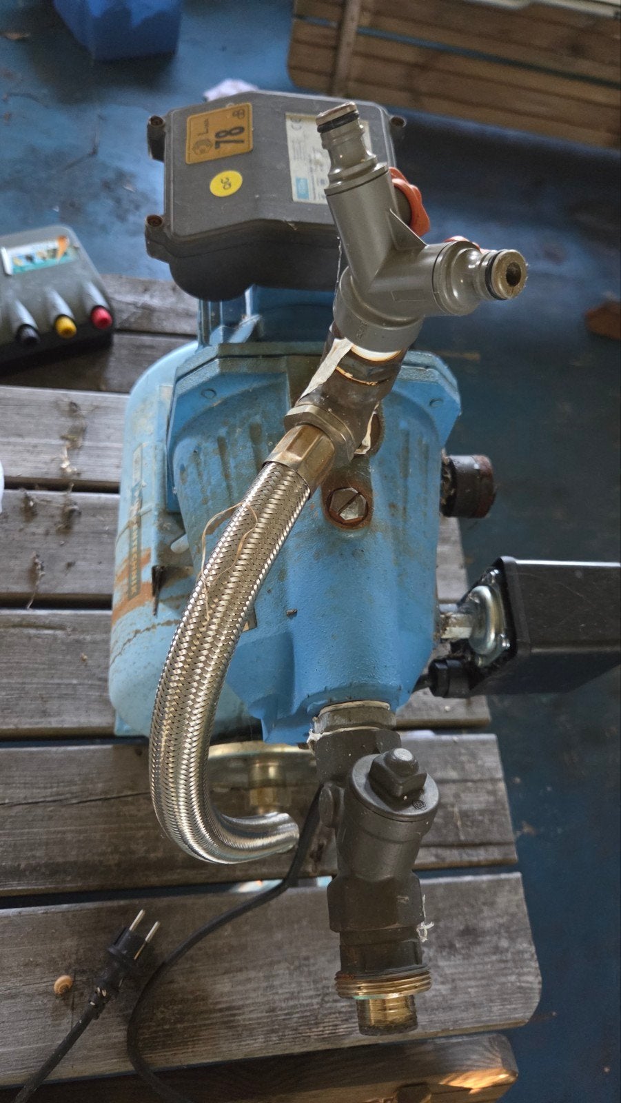 Güde HWW 1300 D Hydrofoorpomp, Tuin en Terras, Ophalen, Gebruikt, Elektrisch, Hydrofoorpomp