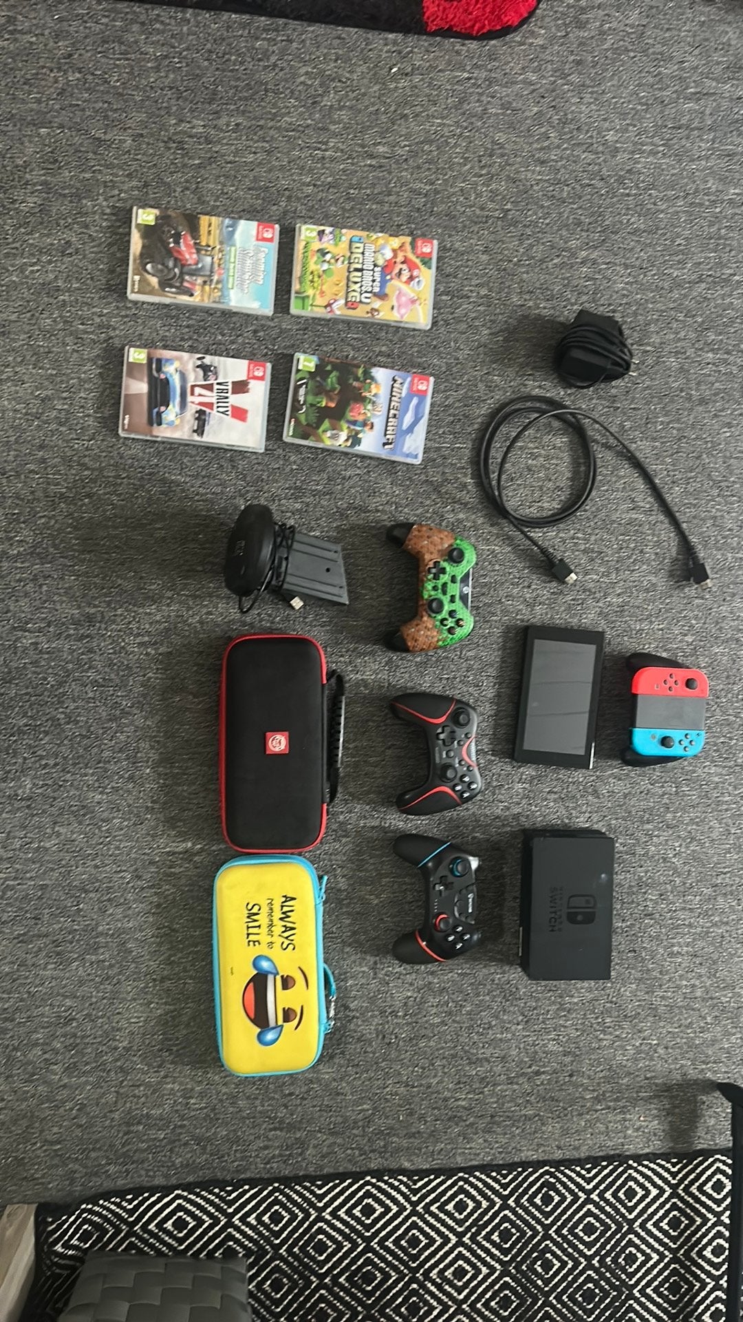 Nintendo switch 1, Met games, Ophalen of Verzenden, Zo goed als nieuw, Switch Original