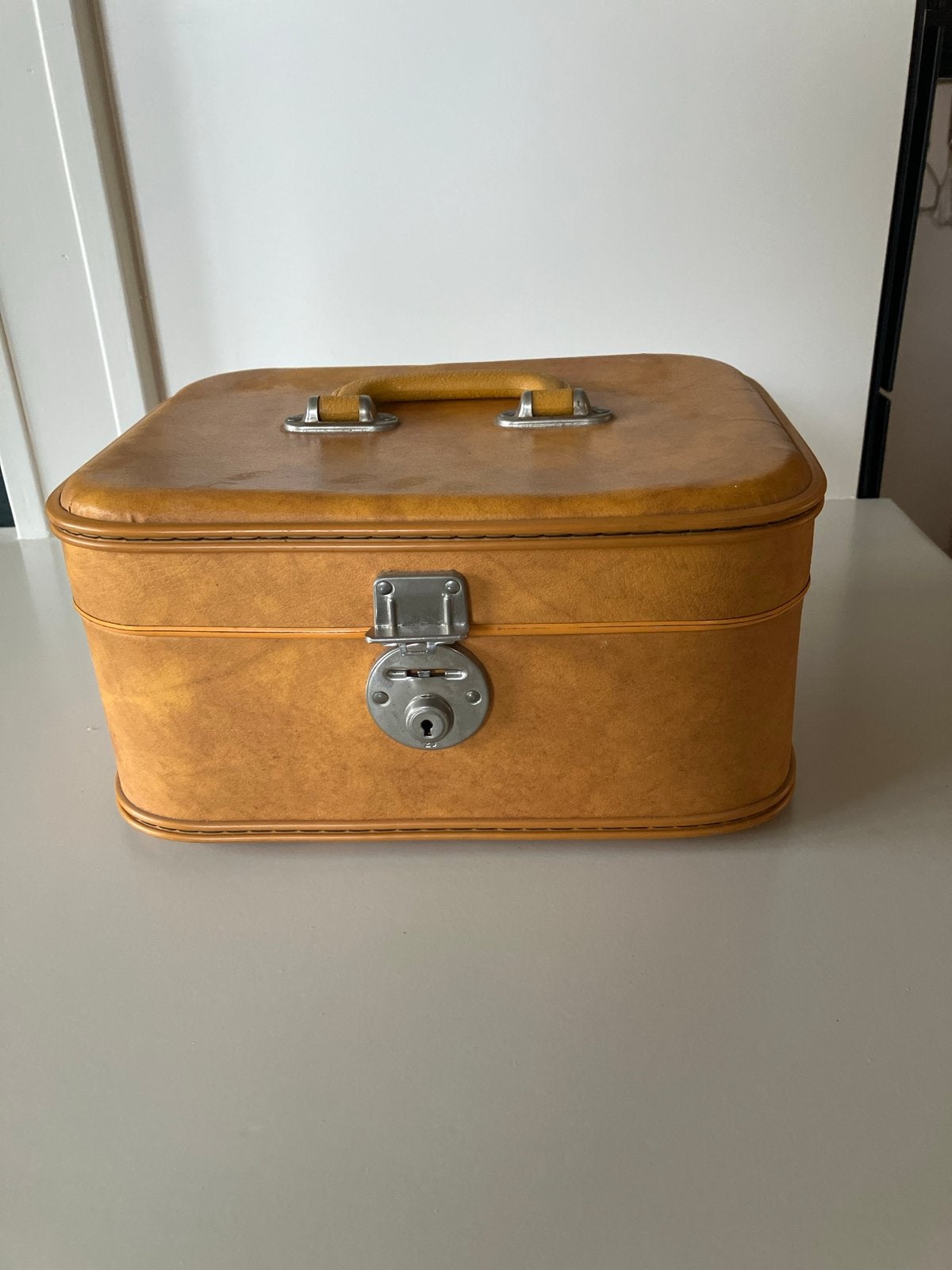 Vintage kunststof koffer - 24x16x31 cm, Antiek en Kunst, Ophalen