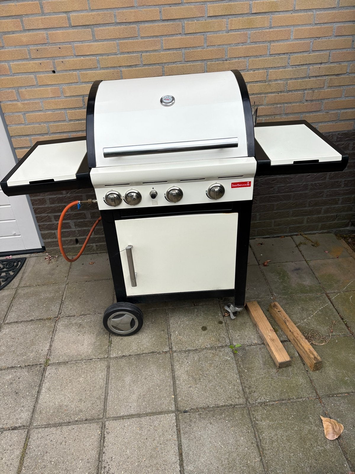 Barbecook gasbarbecue met zijbrander, Tuin en Terras, Gasbarbecues, Ophalen of Verzenden, Gebruikt