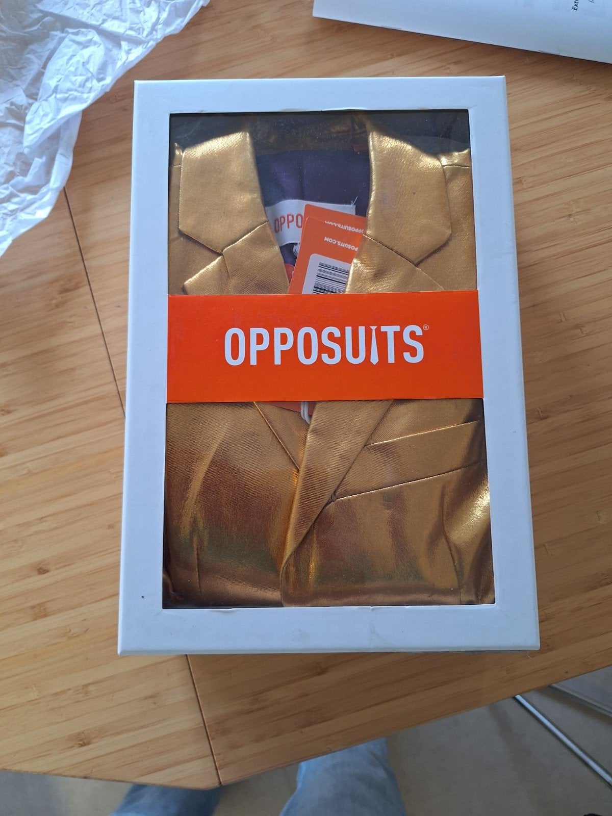 goud pak, Gebruikt, Opposuits, Ophalen of Verzenden, Setje