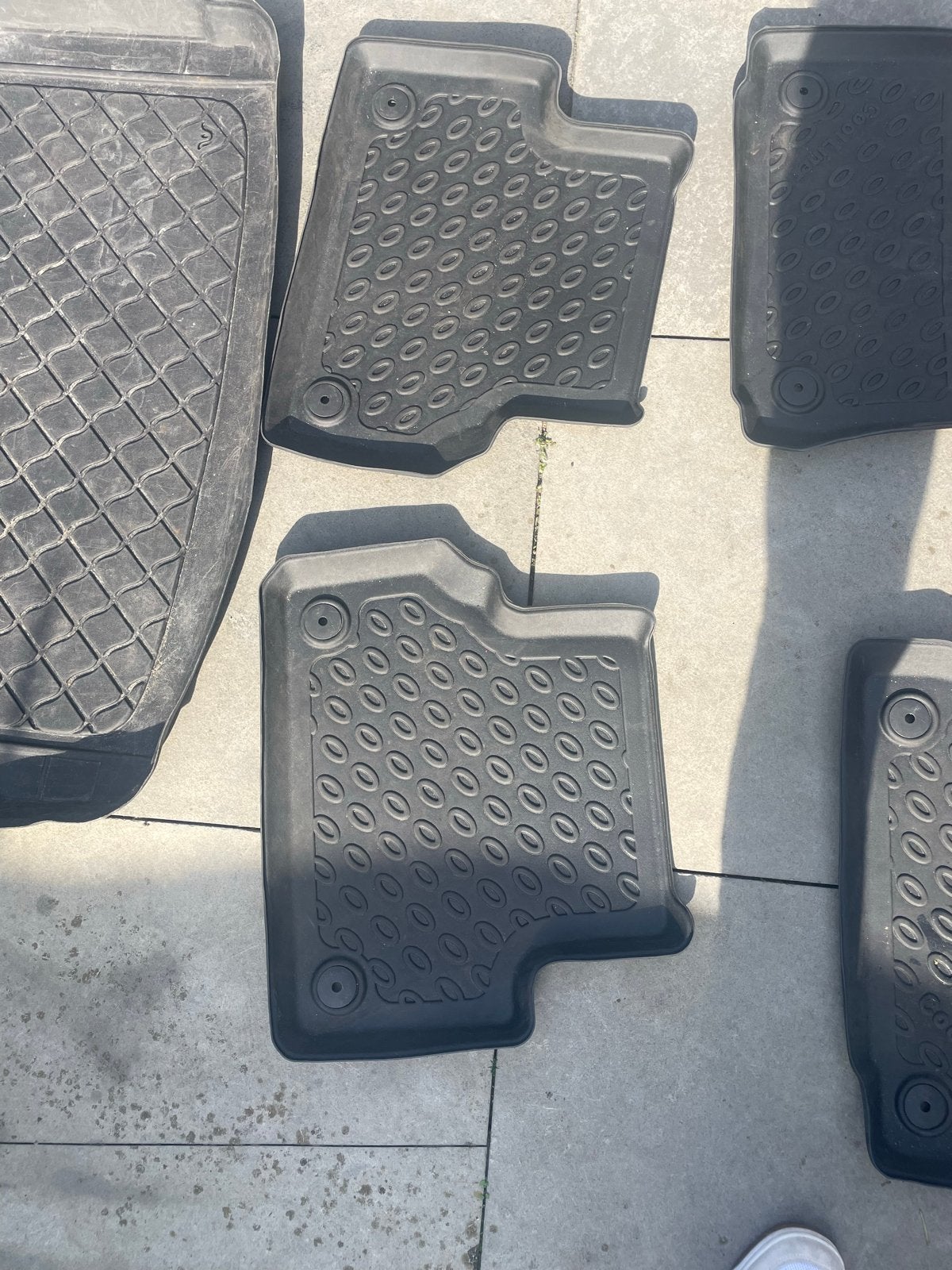 Foto 4 van Rubberen matten en kofferbakmat Audi A4 Avant B9 (2017)