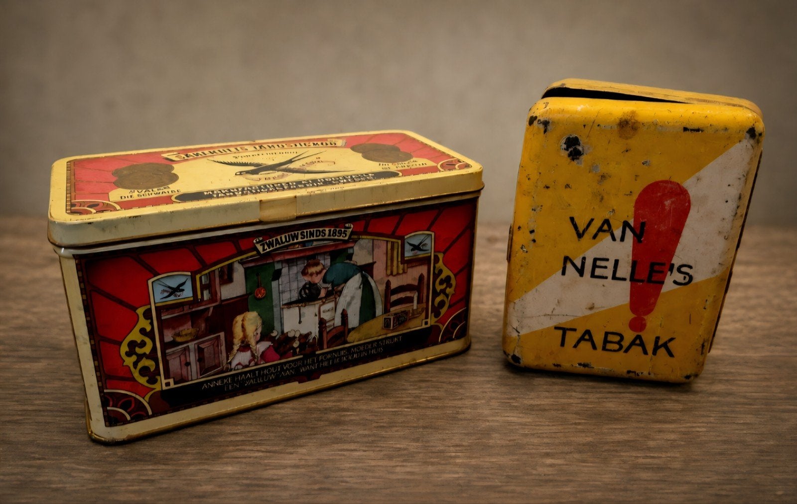 2 oude blikjes : Van Nelle / Zwaluw

mooi voor de verzamelaa, Verzamelen, Ophalen of Verzenden, Gebruikt, Overige, Van Nelle