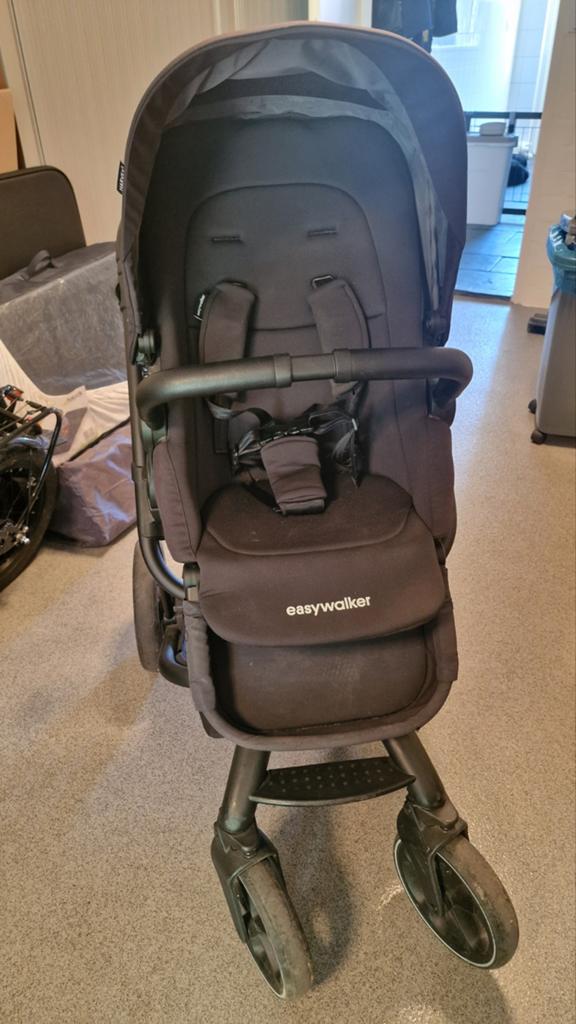 Easywalker Harvey3 kinderwagen met reiswieg en accessoires, Ophalen, Gebruikt, Overige merken, Met reiswieg