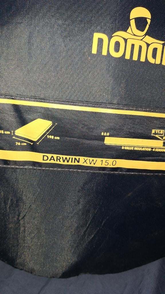 Nomad Darwin xw 15.0, Ophalen of Verzenden, Zo goed als nieuw, 1-persoons