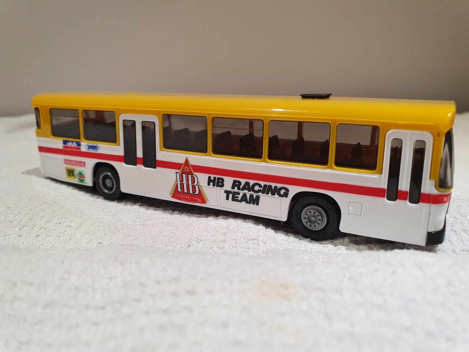 Herpa MAN SÜ HB Racing Team 1:87, Hobby en Vrije tijd, Modelauto's | 1:87, Ophalen of Verzenden, Gebruikt, Bus of Vrachtwagen