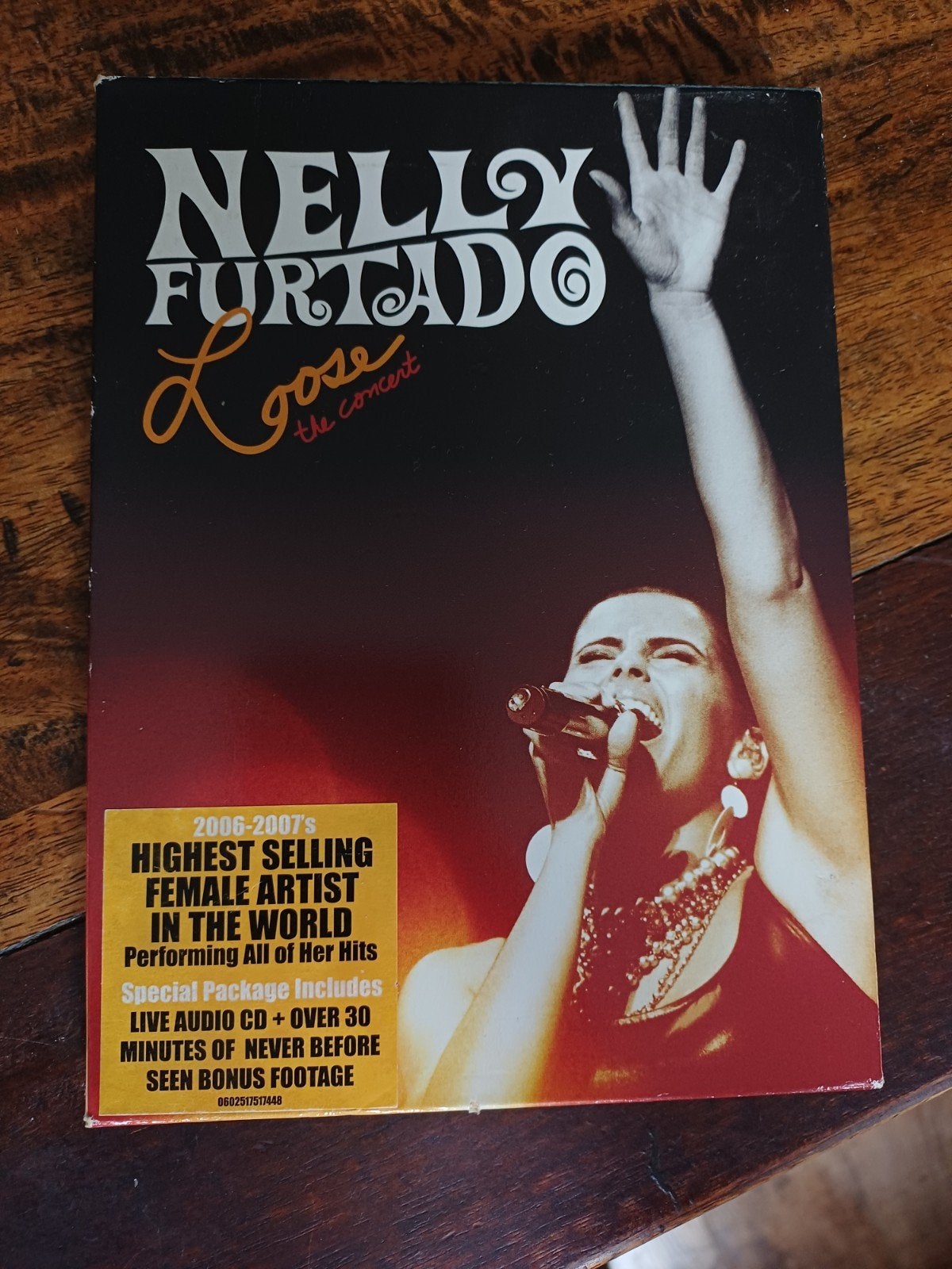 Nelly Furtado - Loose: The Concert DVD + CD, Alle leeftijden, Spaans, Ophalen of Verzenden, Concert