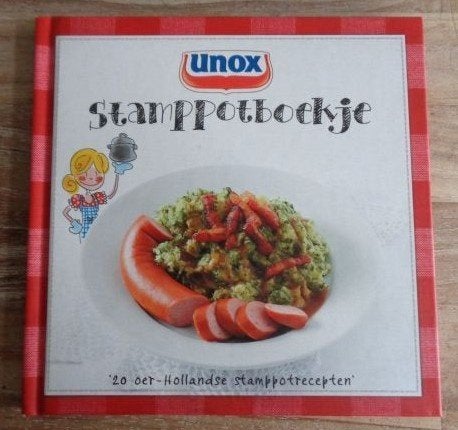 Unox en Blond Amsterdam Stamppotboekje stamppot kookboek, Hoofdgerechten, Zo goed als nieuw, Nederland en België, Unox
