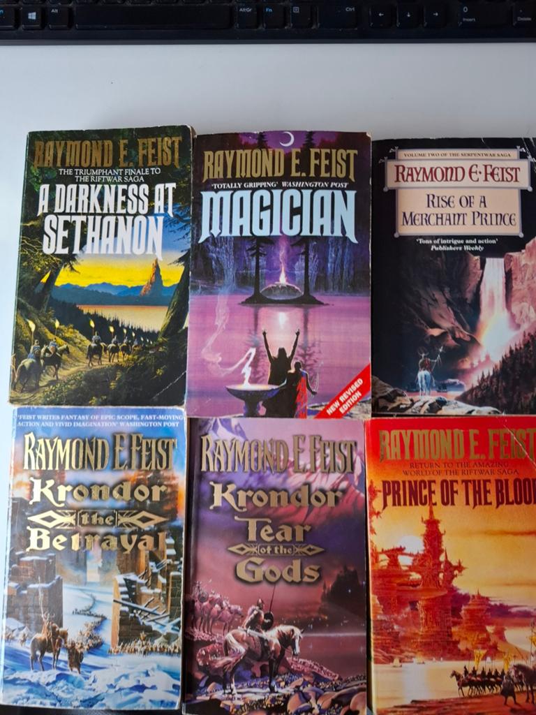 Raymond E. Feist Fantasy Boeken Collectie (6 stuks), Boeken, Fantasy, Ophalen of Verzenden, Gelezen, Raymond E. Feist