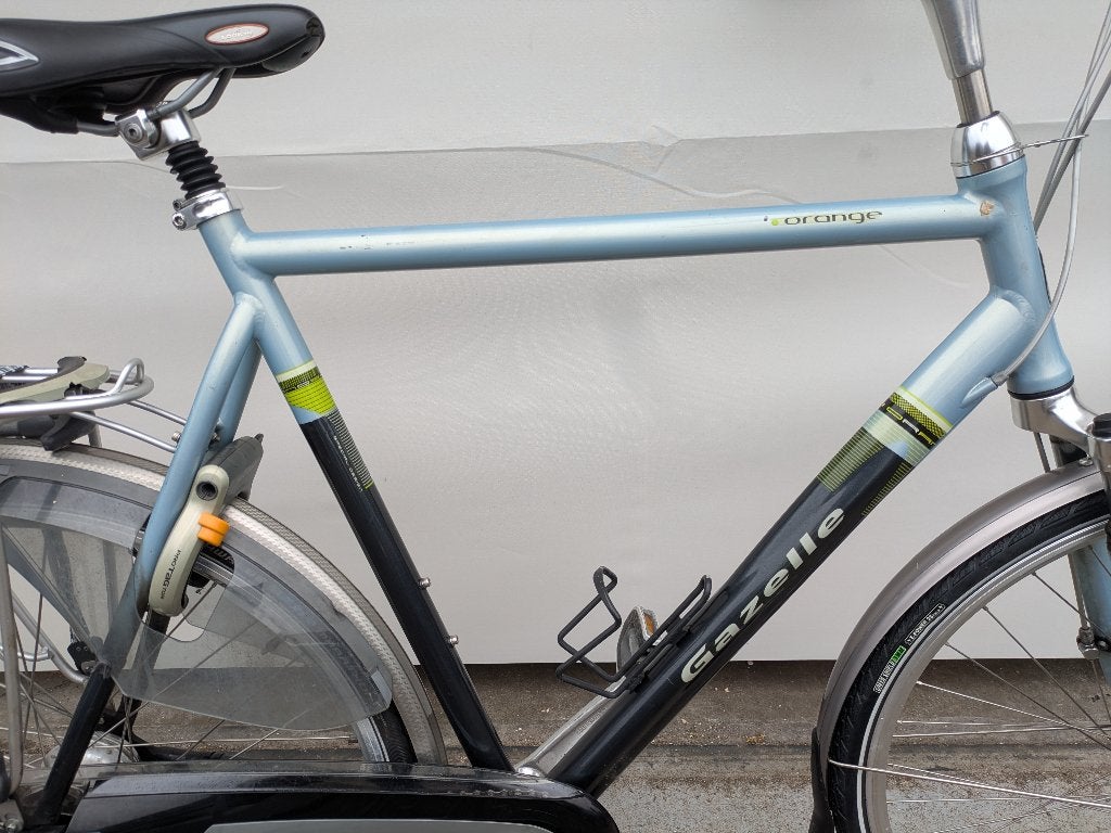 28 inch Gazelle Orange met 7 versnellingen en 65 cm frame., Ophalen, Gebruikt, Gazelle, -