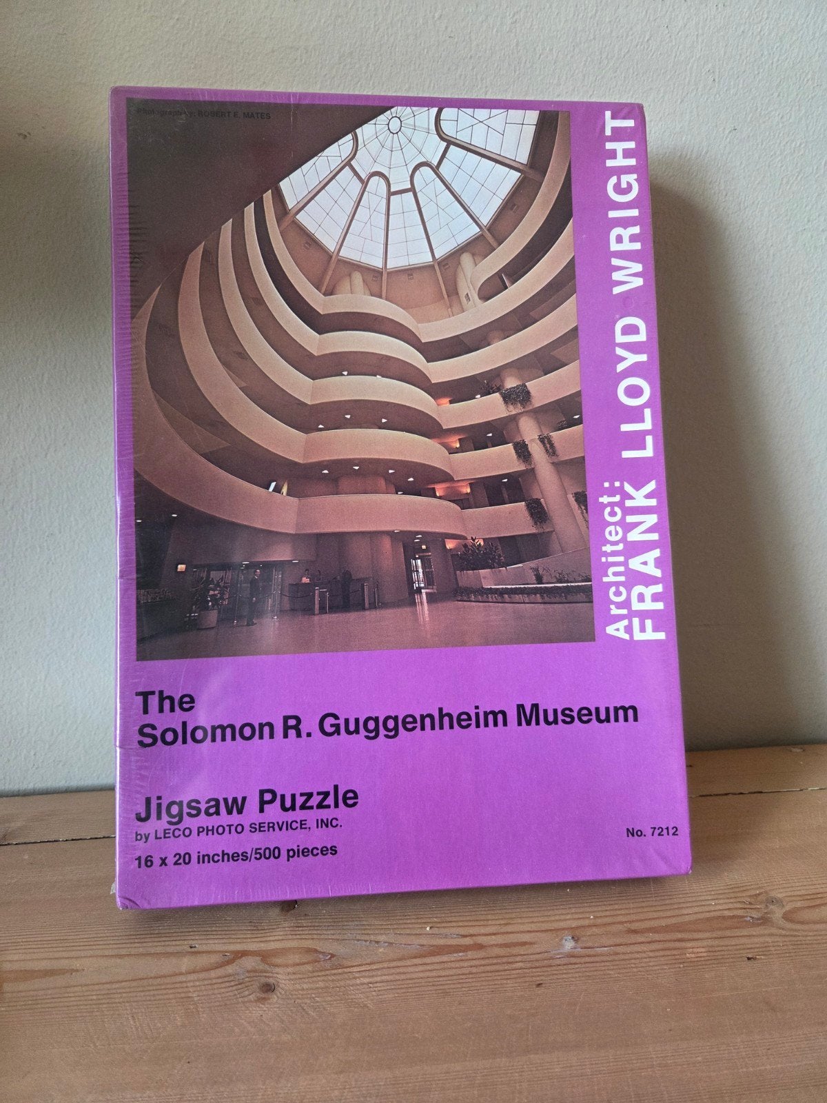 Guggenheim Museum legpuzzel - Frank Lloyd Wright, Ophalen of Verzenden, Nieuw, Architecten