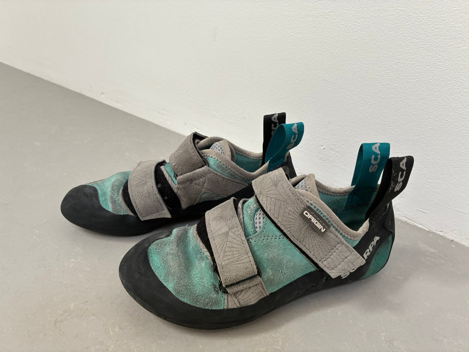 Scarpa klimschoenen in goede staat maat 37,5, Sport en Fitness, Klimsport, Ophalen of Verzenden, Gebruikt, Klimsportschoenen