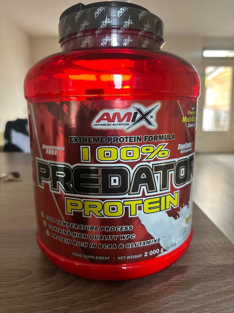 AMIX 100% Predator Protein WPC 2kg vanillia, Ophalen of Verzenden, Nieuw, Poeder of Drank