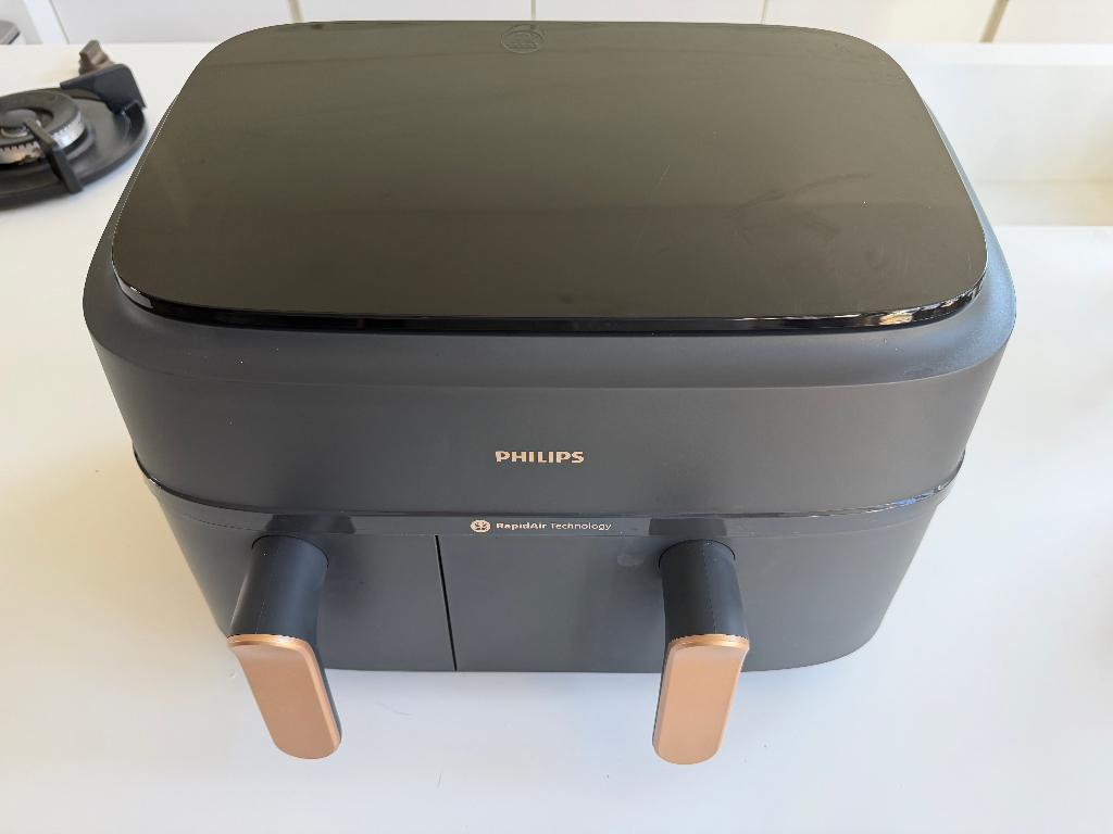 Philips Airfryer 3000 Series Dual Basket – Zo goed als nieuw, Ophalen, Zo goed als nieuw