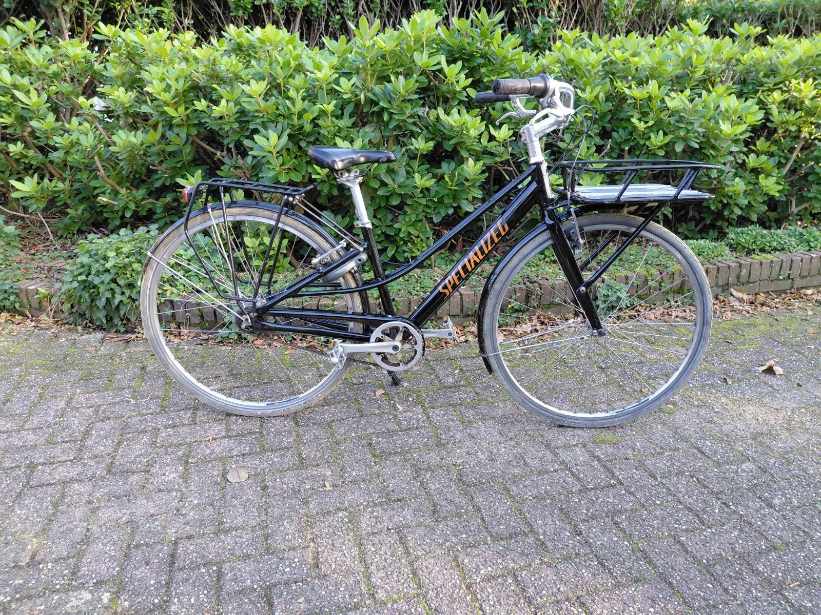 lage damesfiets 8 versnellingen specialized, Gebruikt, Velgrem, Versnellingen, Minder dan 47 cm