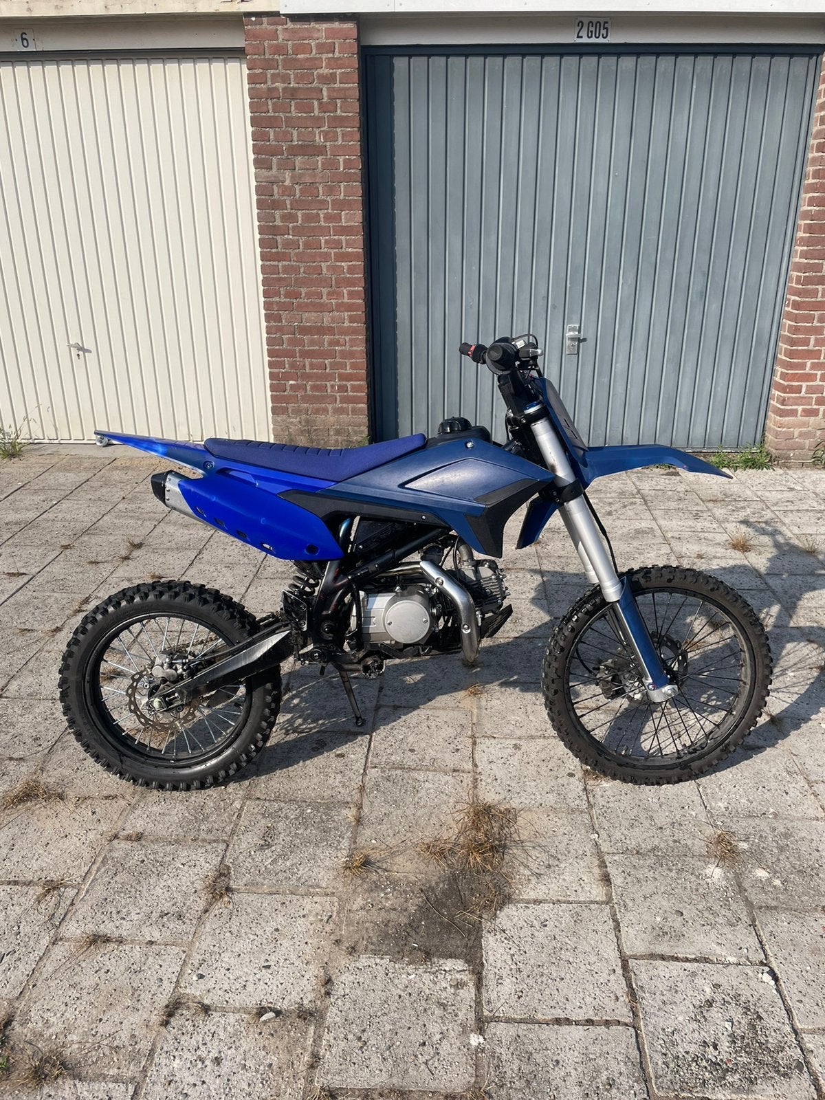 apollo 125cc extra hoog 16/19” wielen crosser crossmotor, Nieuw, 125 cc, 4 versnellingen, Ophalen