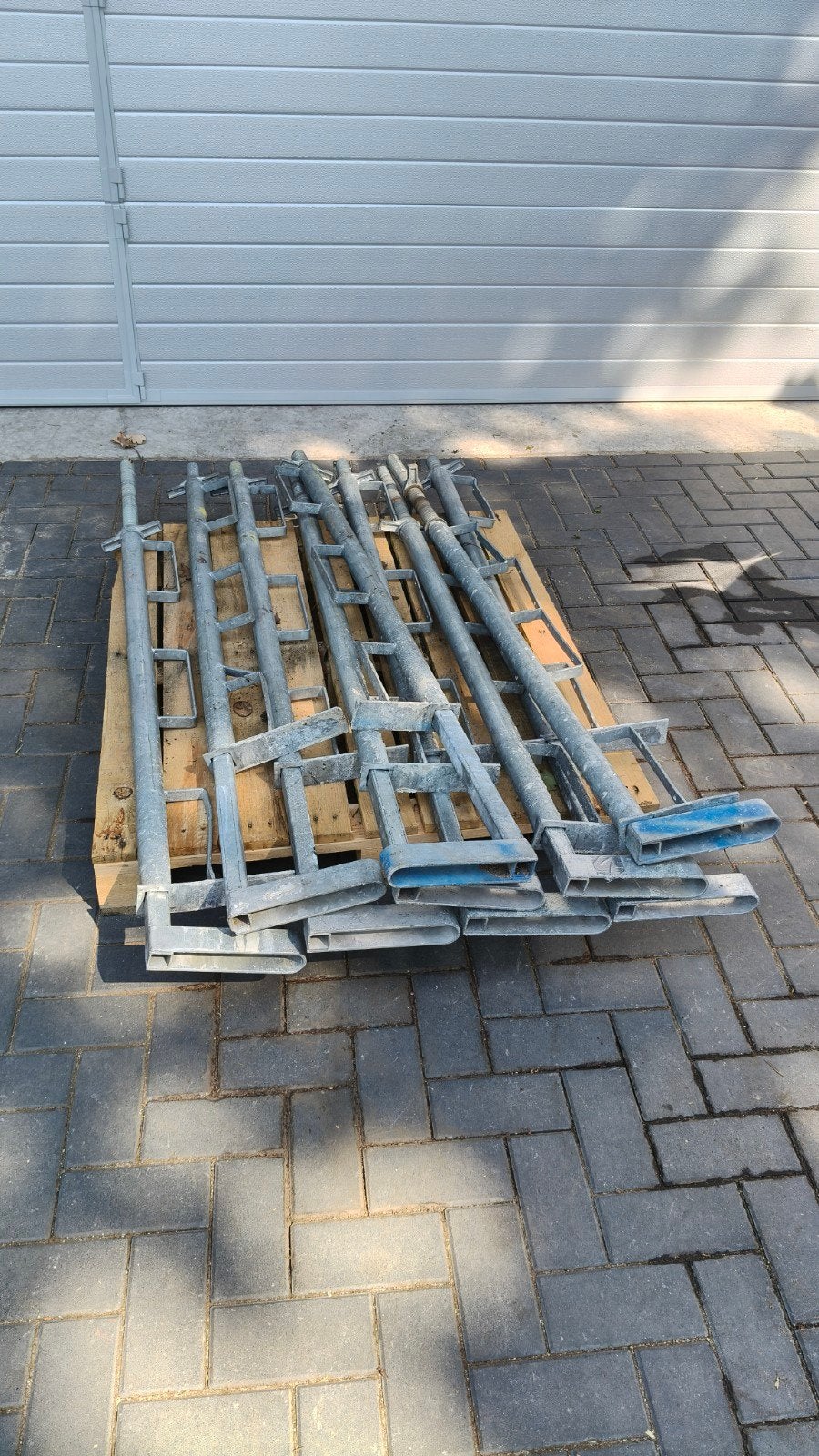 Klembalusters randbeveiliging 9 stuks, Ophalen