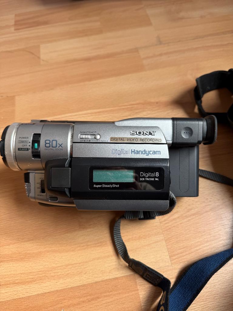 Sony digitale 8 camera, Ophalen, Gebruikt, 20x of meer, Overige soorten