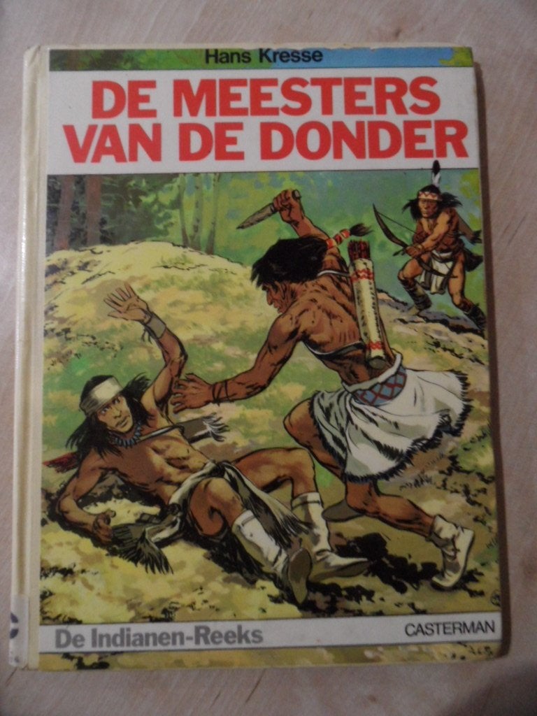 De meesters van de Donder. HC. Bibliotheek uitgave., Eén stripboek, Ophalen of Verzenden, Gelezen