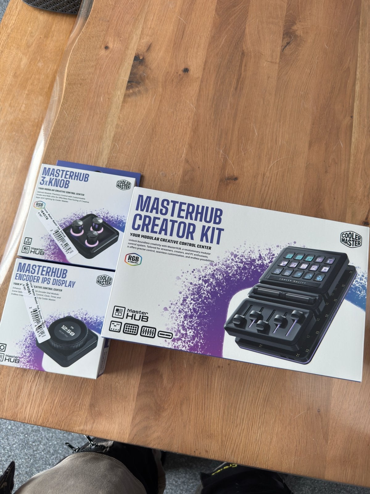 Coolermaster Masterhub creator kit NIEUW + encoder + 3x knob, Ophalen of Verzenden, Nieuw