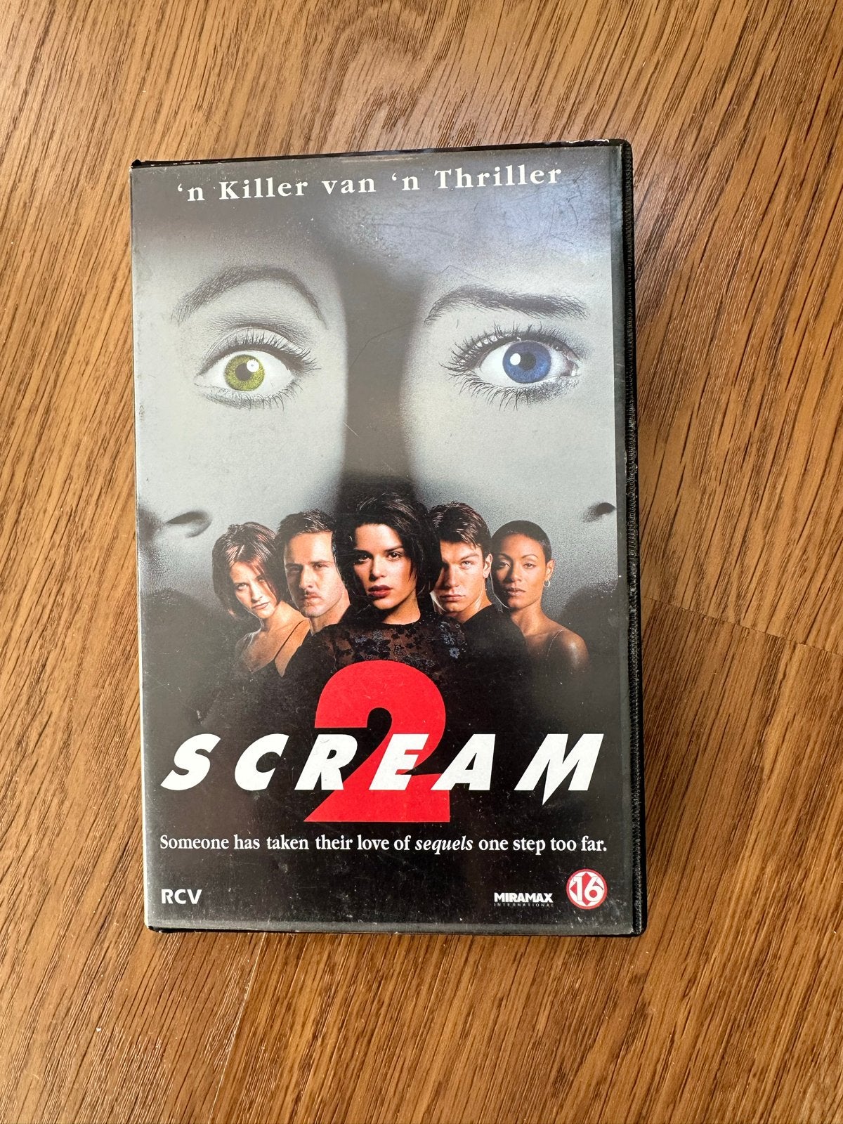 Scream 2 VHS - Horrorfilm 'n Killer van 'n Thriller, Cd's en Dvd's, VHS | Film, Horror, Vanaf 16 jaar, Ophalen of Verzenden, VHS